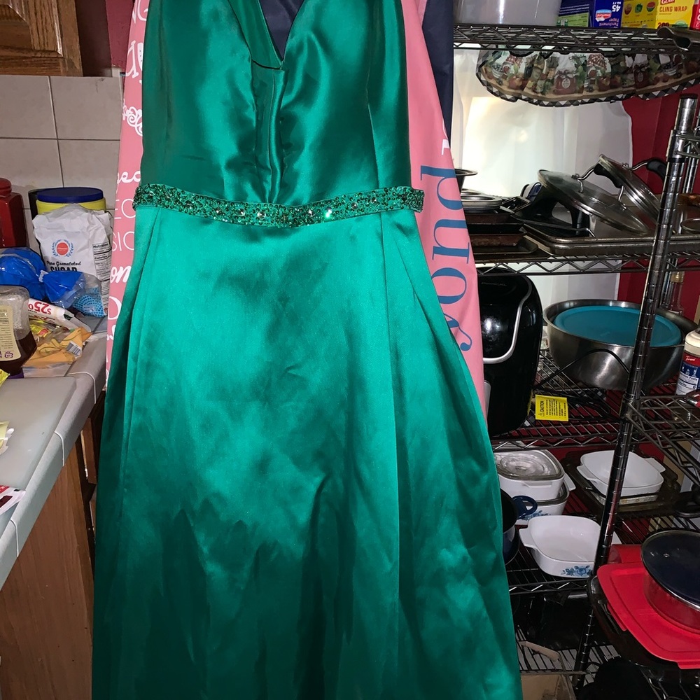 PLUS SIZE PROM DRESS - Picture 2 of 6